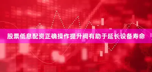 股票低息配资正确操作提升阀有助于延长设备寿命