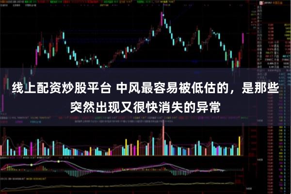 线上配资炒股平台 中风最容易被低估的，是那些突然出现又很快消失的异常